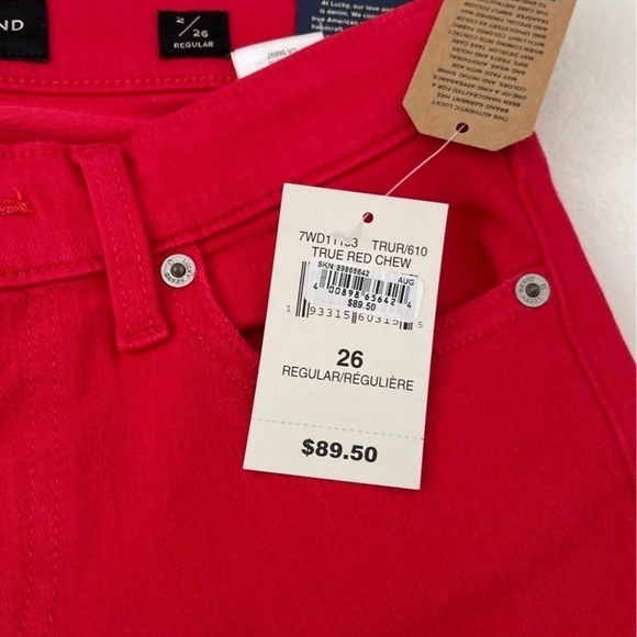 (NWT) LUCKY ☘︎︎ BRAND Stella Skinny Low Rise Jeans, Size: 2/26 - Picture 6 of 12